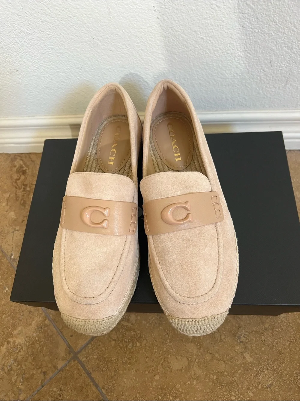 Coach Camilla Suede Espadrilles